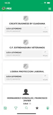FEXFUTBOL android App screenshot 10